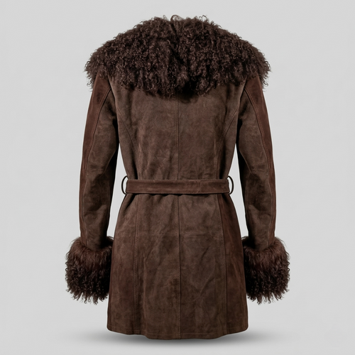 Azita Coat - Chocolate