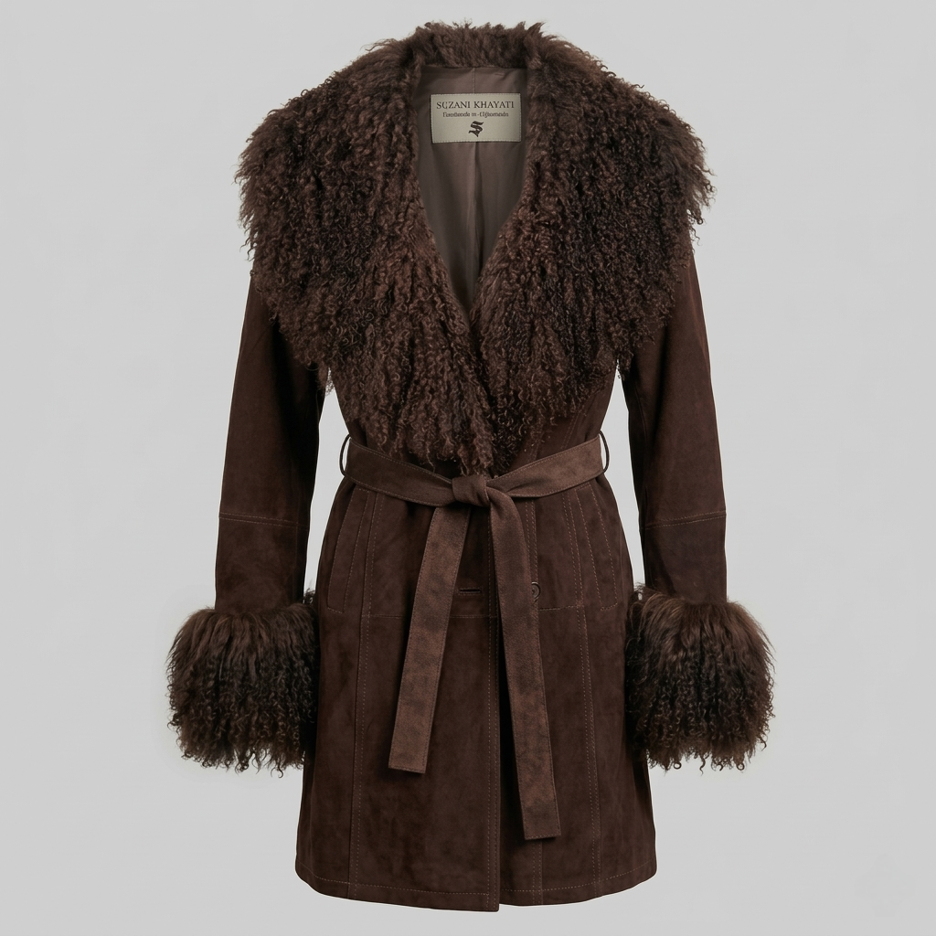 Azita Coat - Chocolate