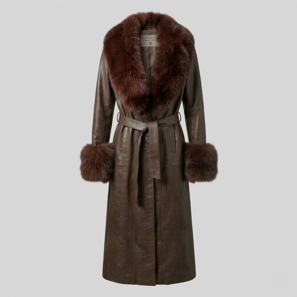 Aryana Coat - Chocolate