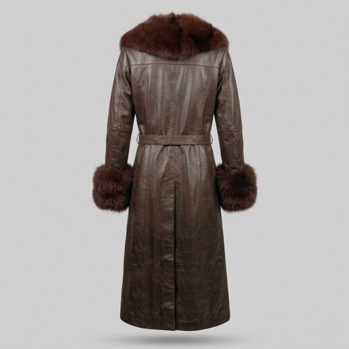 Aryana Coat - Chocolate