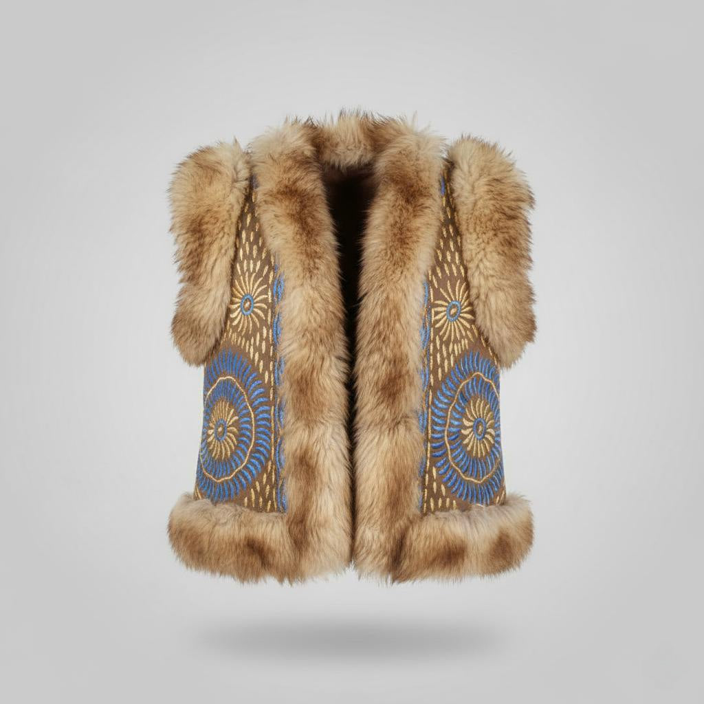 Nilufar Suzani Vest